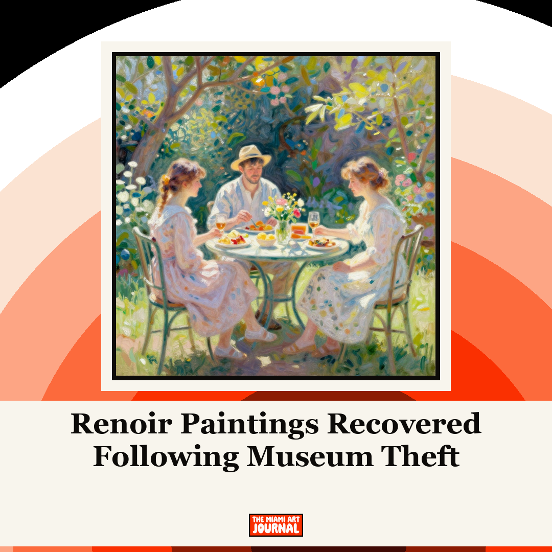 Renoir Paintings Recovered Following Museum Theft
