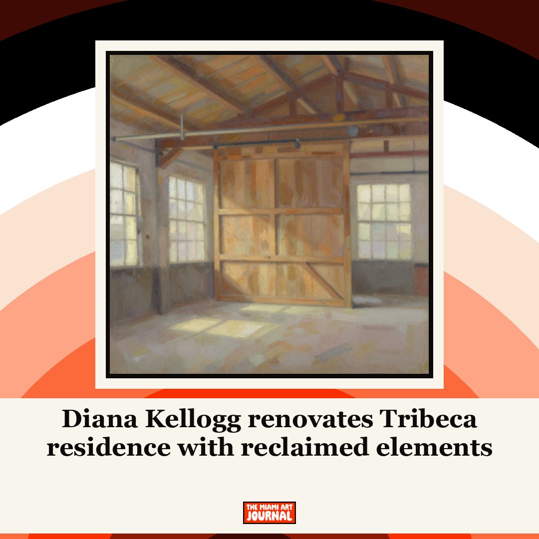 Diana Kellogg renovates Tribeca residence with reclaimed elements