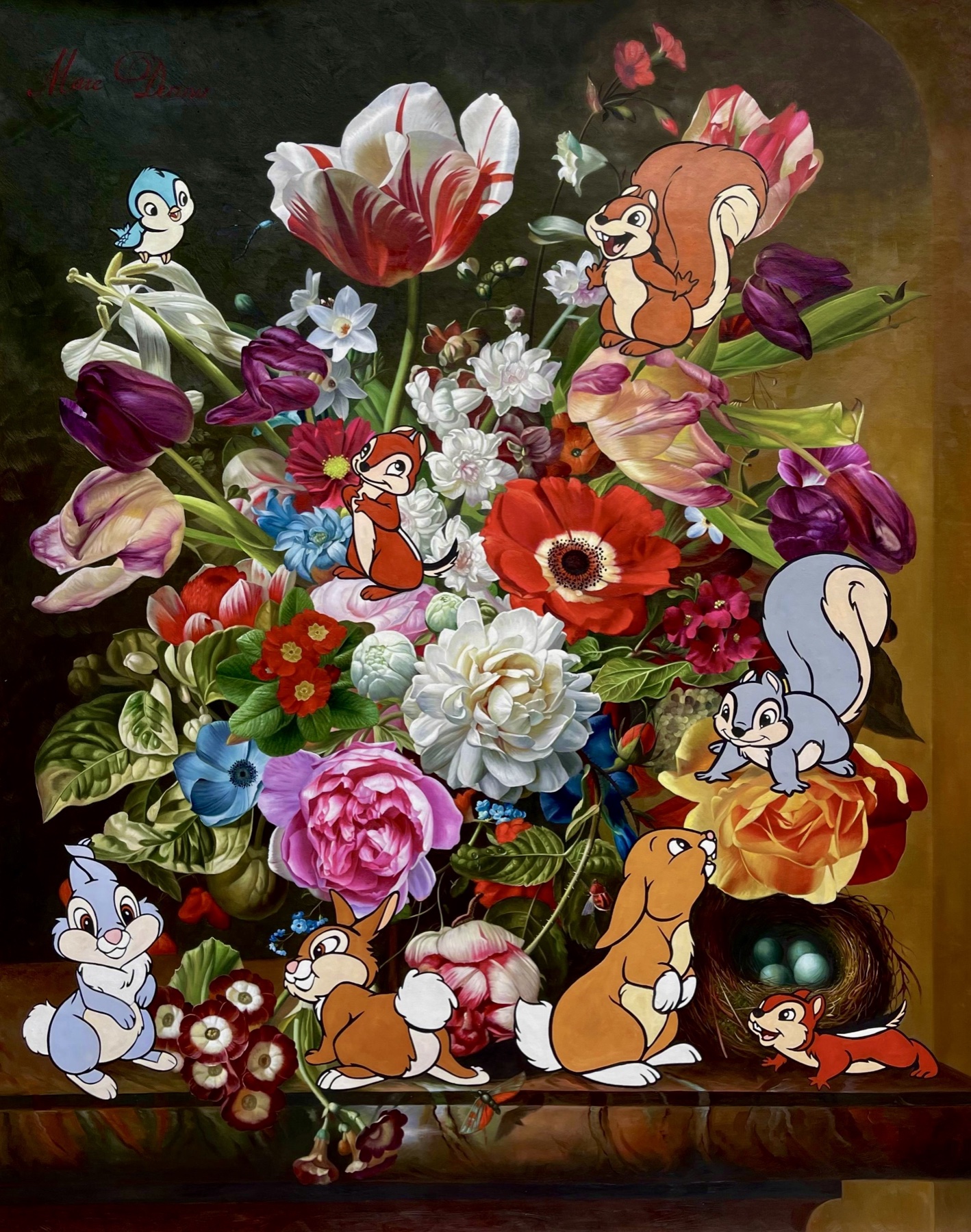 Work by the subject of this piece