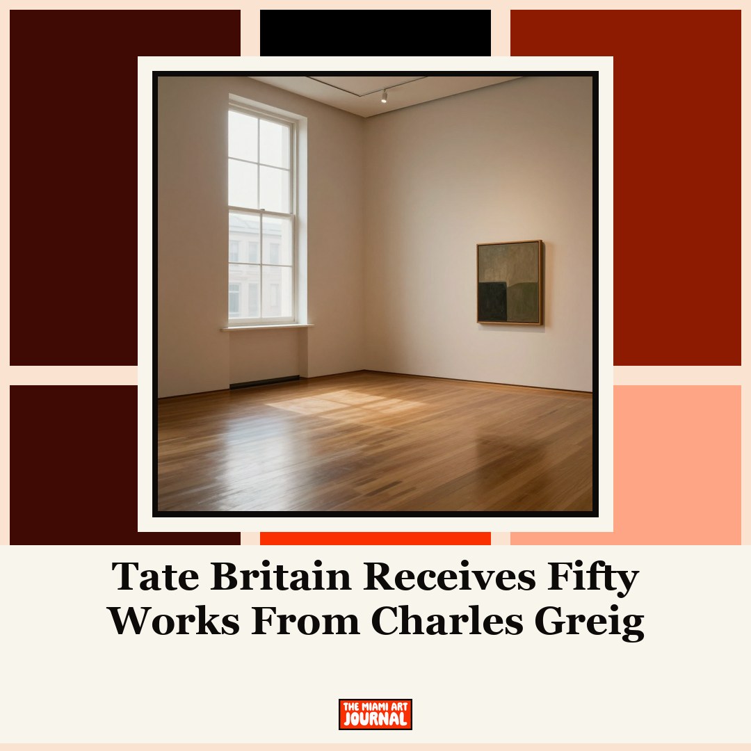Tate Britain Receives Fifty Works From Charles Greig